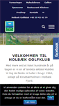 Mobile Screenshot of holbakgolfklub.dk